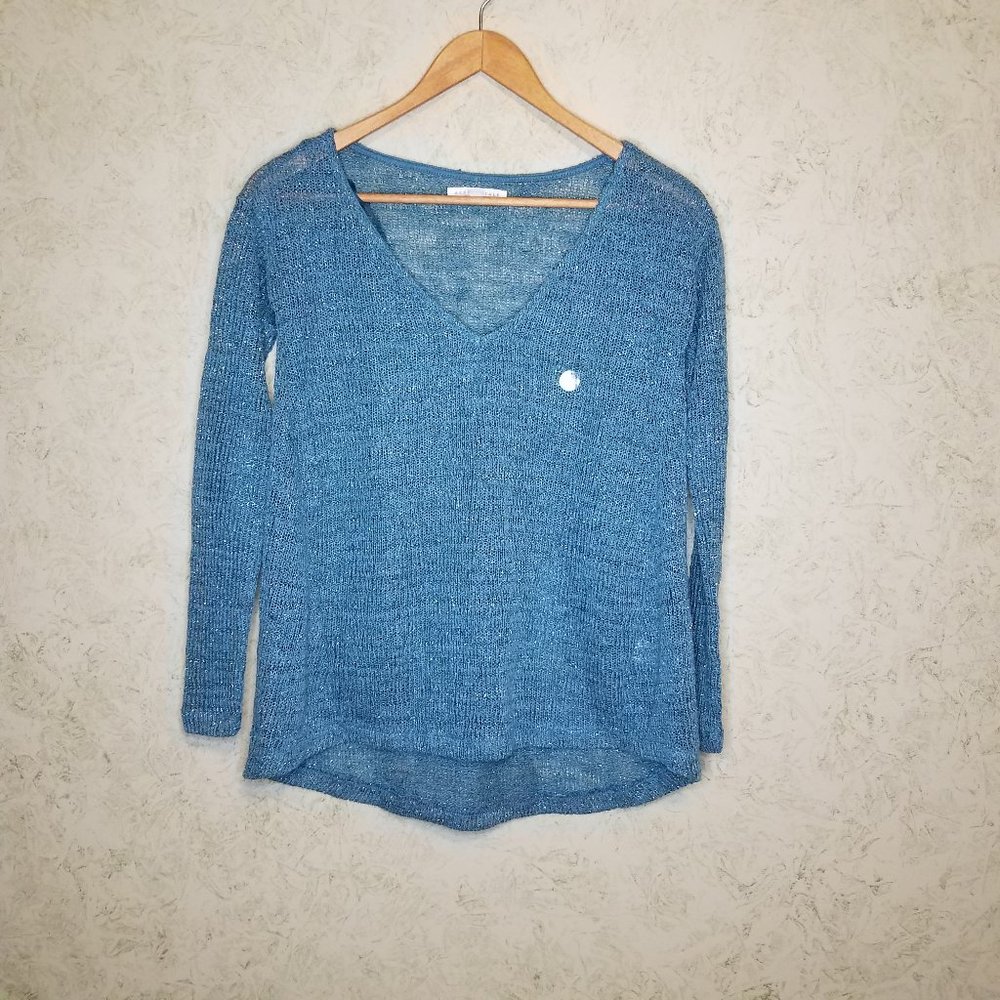 NWOT Aeropostale Blue Sheer Sweater